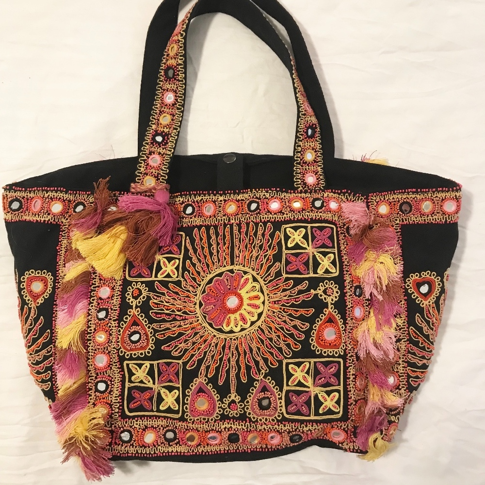 NWOT Anthropologie Ibban Tote Bag